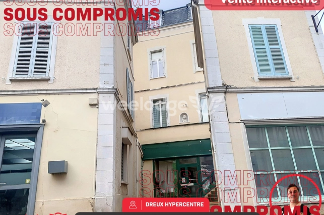 Appartement vendu 3 pièces de 62 m² à Dreux