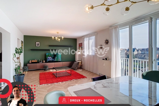 Appartement à vendre 3 pièces de 75 m² à Dreux