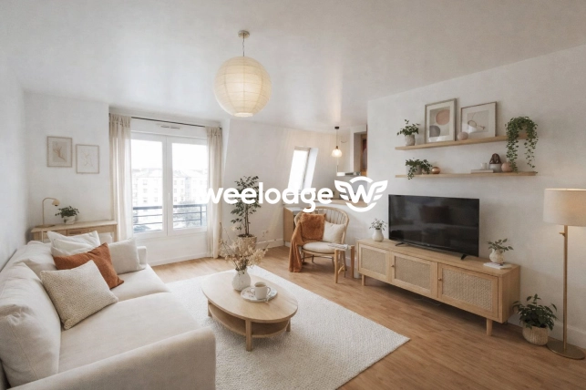 Appartement à vendre 3 pièces de 55,3 m² à Bezons