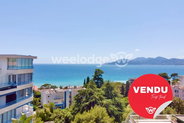 Appartement vendu 2 pièces de 31,23 m² à Cannes