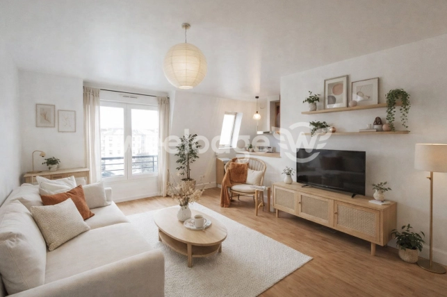 Appartement à vendre 3 pièces de 55,3 m² à Bezons