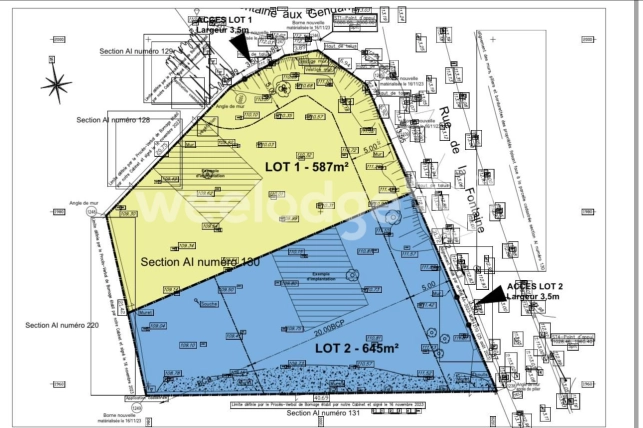 Terrain à vendre de 645 m² à Morainvilliers
