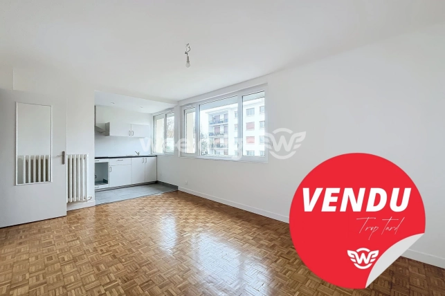 Appartement vendu 1 pièces de 33,77 m² à Suresnes