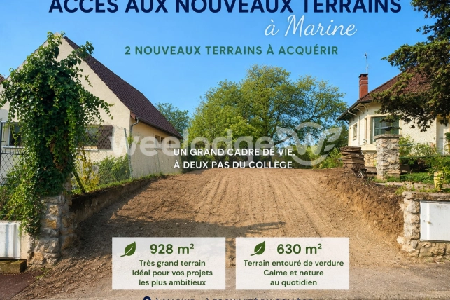 Terrain à vendre de 630 m² à Marines