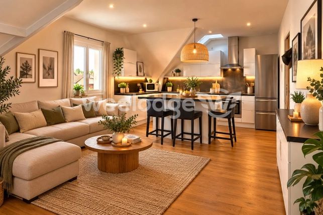 Appartement à vendre 3 pièces de 64 m² à Pierrelaye