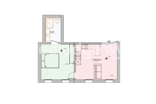 Appartement à vendre 2 pièces de 45,3 m² à Arles