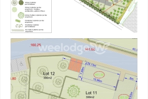 Terrain à vendre de 388 m² à Grisy-les-Plâtres