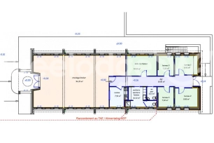 Local commercial à vendre de 220 m² à Mornac