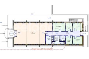 Local commercial à vendre de 220 m² à Mornac