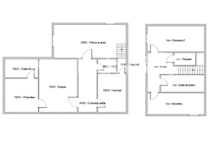 Maison à vendre 5 pièces de 133 m² à Mornac