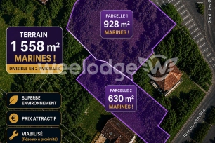 Terrain à vendre de 1558 m² à Marines