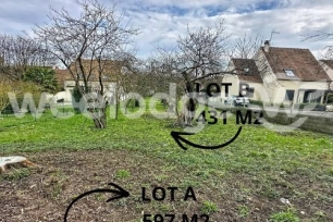 Terrain à vendre de 597 m² à Vauréal