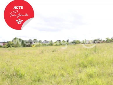 Terrain vendu de 1226 m² à Vallières-les-Grandes