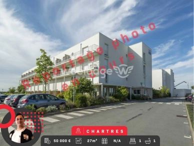 Appartement à vendre 1 pièces de 27 m² à Chartres