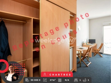 Appartement à vendre 1 pièces de 27 m² à Chartres