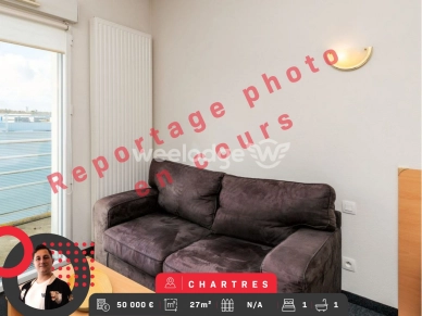 Appartement à vendre 1 pièces de 27 m² à Chartres