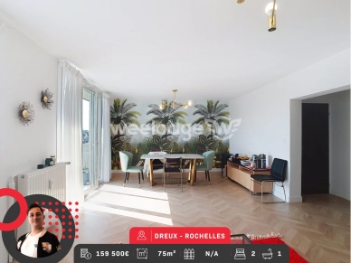 Appartement à vendre 3 pièces de 75 m² à Dreux