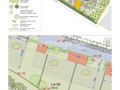 Terrain à vendre de 363 m² à Grisy-les-Plâtres