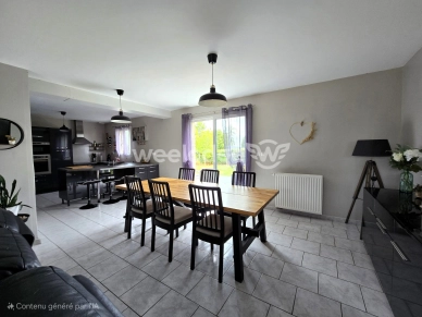 Maison à vendre 6 pièces de 127 m² à Gournay-en-Bray
