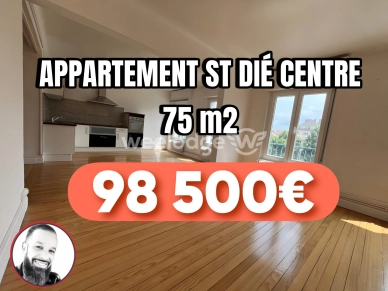 Appartement à vendre 2 pièces de 75 m² à Saint-Dié-des-Vosges