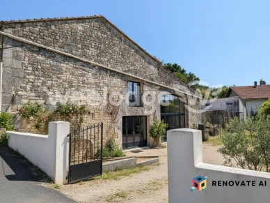 Maison à vendre 1 pièces de 186 m² à Mornac