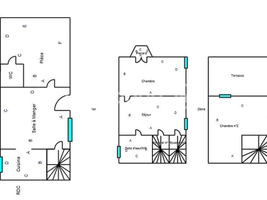 Maison vendu 8 pièces de 102 m² à Olonzac