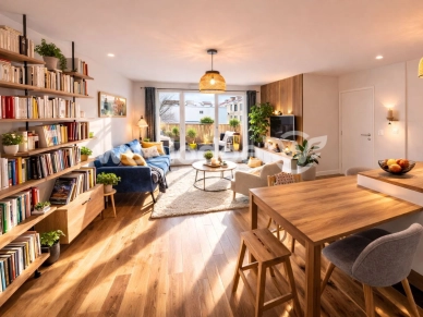 Appartement à vendre 3 pièces de 65,21 m² à Rueil-Malmaison