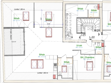 Appartement à vendre 4 pièces de 131,5 m² à Aussonne