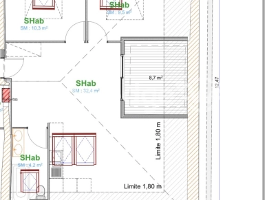 Appartement à vendre 3 pièces de 78,6 m² à Aussonne