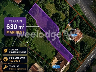 Terrain à vendre de 630 m² à Marines