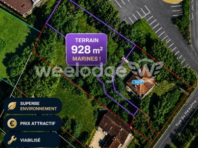 Terrain à vendre de 928 m² à Marines