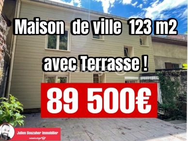 Maison à vendre 7 pièces de 123 m² à Raon-l'Étape