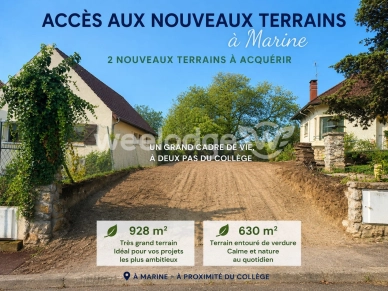 Terrain à vendre de 630 m² à Marines