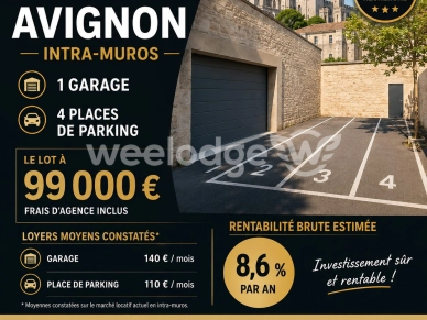 Garage à vendre de 30 m² à Avignon