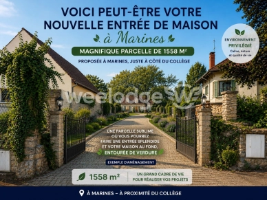Terrain à vendre de 1558 m² à Marines