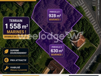 Terrain à vendre de 1558 m² à Marines