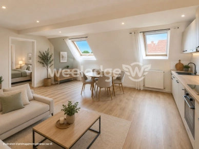 Appartement à vendre 2 pièces de 50 m² à Chartres