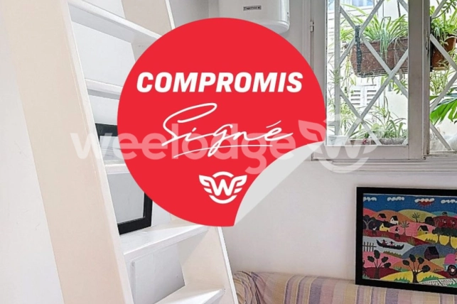 Appartement vendu 1 pièces de 5,89 m² à Paris