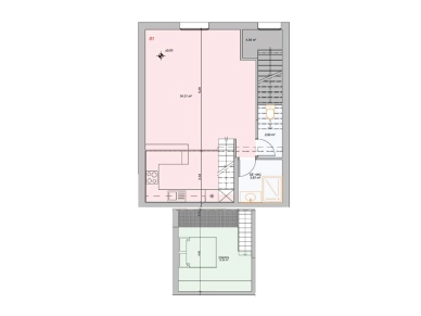Appartement à vendre 2 pièces de 59 m² à Arles